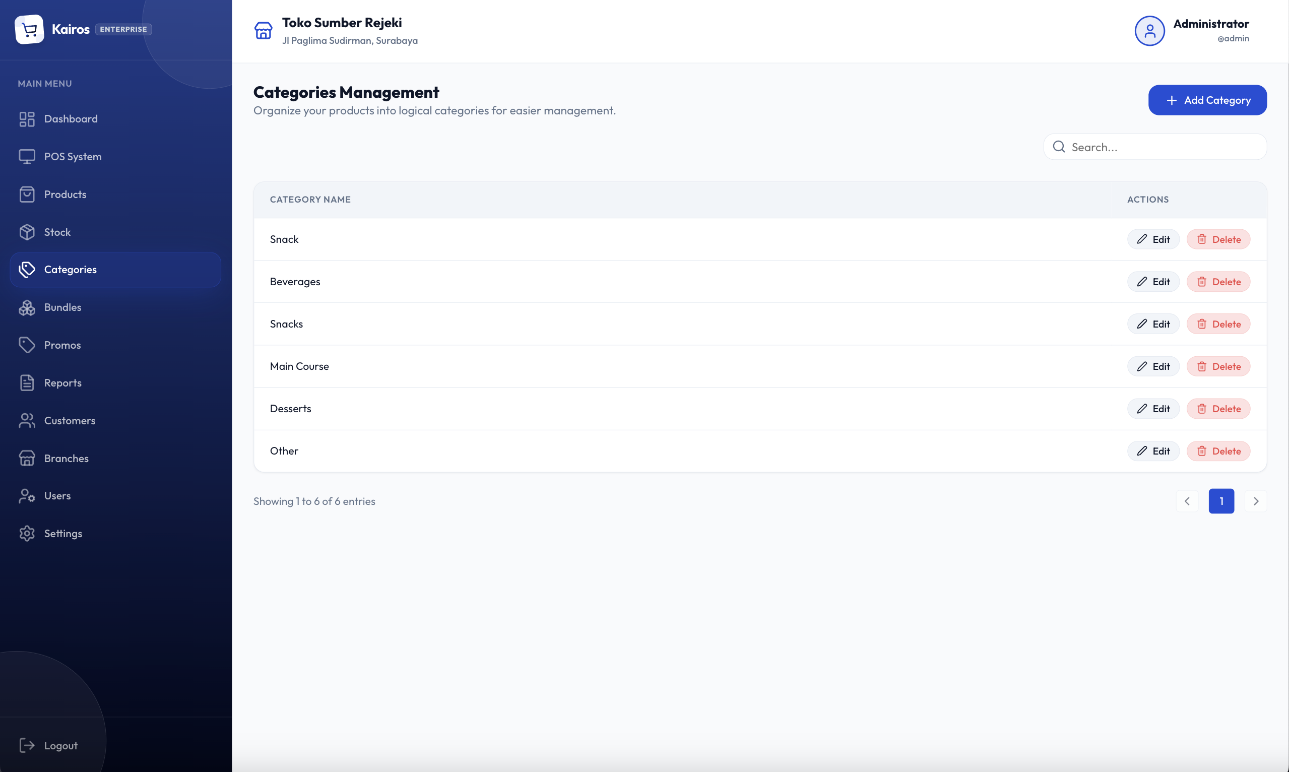 Product Categories